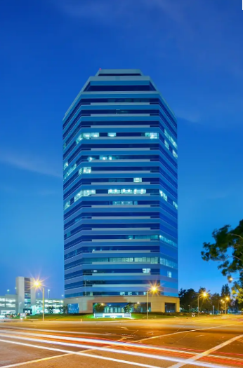 City Tower office building in Orange, California — Western Software Developers headquarters